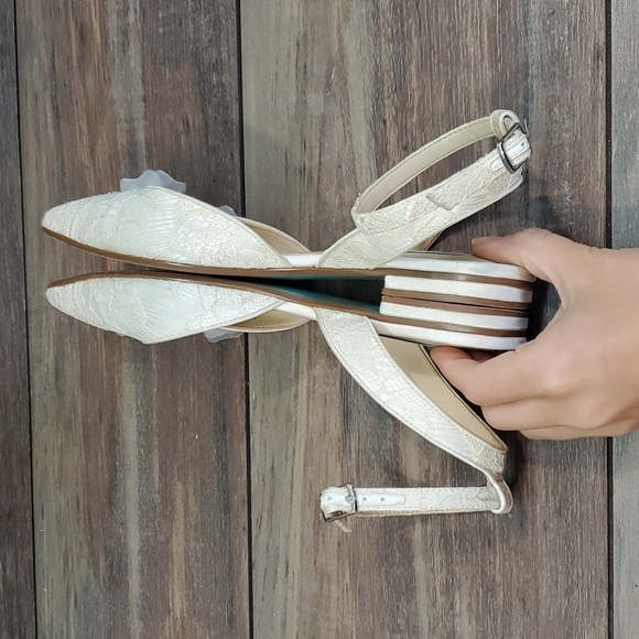 Betsey Johnson Willa Flats Pointed Toe Loafer shoes sz 6 - Picture 6 of 9